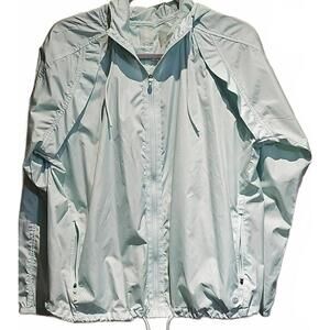 Unipro full zip hooded windbreaker size M